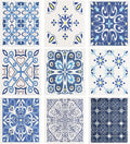 9 Pcs Blue Swedish Kitchen Dishcloths Reusable Hand Towels