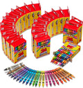 Crayons, Bulk Pack, 24 Count, 24 Packs of Crayons, Bulk School Supplies for Classroom, Back to School Essentials