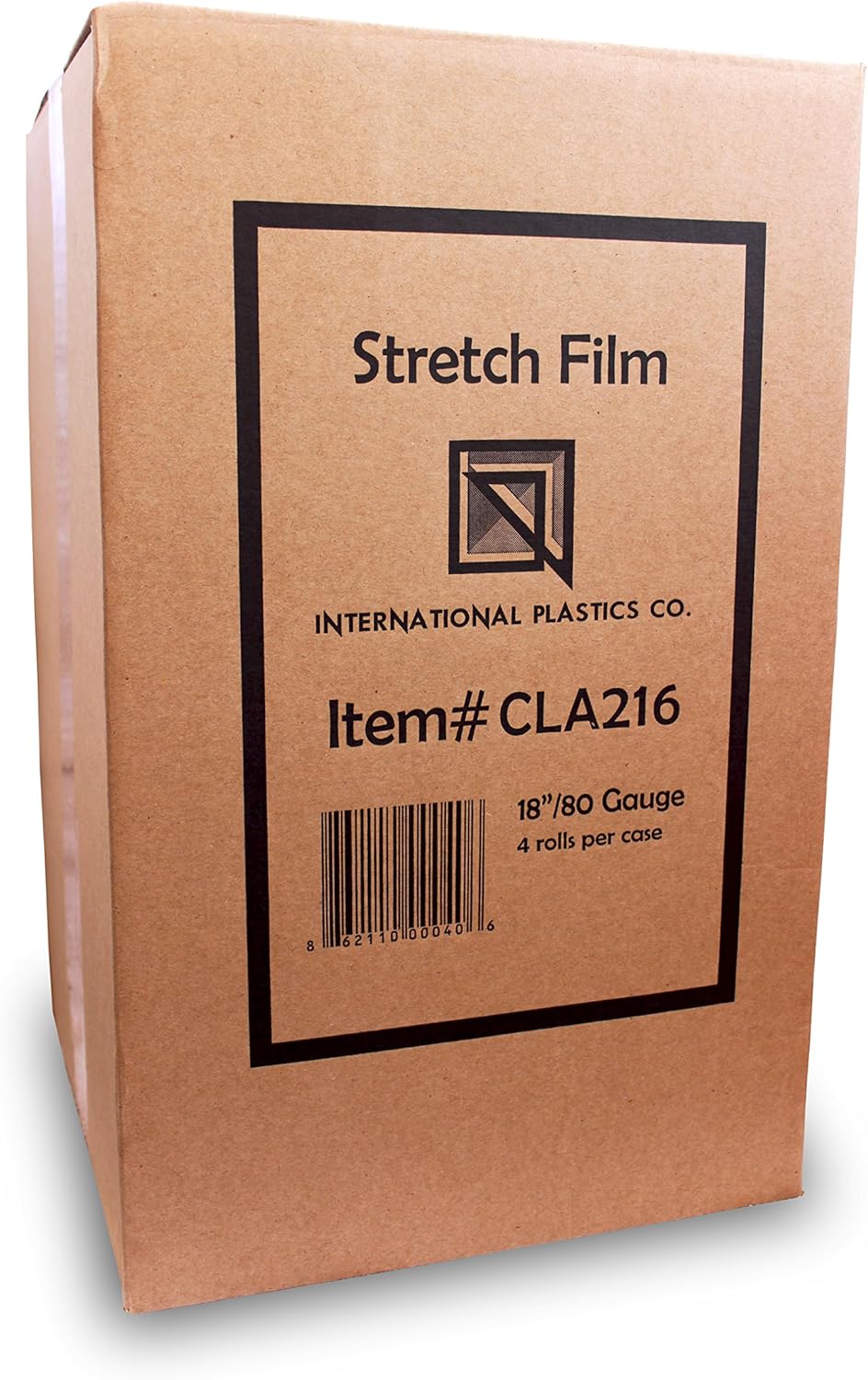 18" Stretch Film/Wrap 1500 feet 80 Gauge, 4 Pack | 7 Layers Industrial Strength up to 800% Stretch 20 Microns Clear