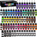 Airbrush Paint, 59 Colors with 7 Thinners, 20 ml/Bottle | Acrylic Air Brush Painting Set, Ready to Spray Water-Based