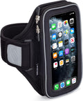 Entropy E8 Padded Running Armband Phone Holder, Fits Cases, M/L | Fits iPhone 17/16/15 Pro Max & Plus, Galaxy