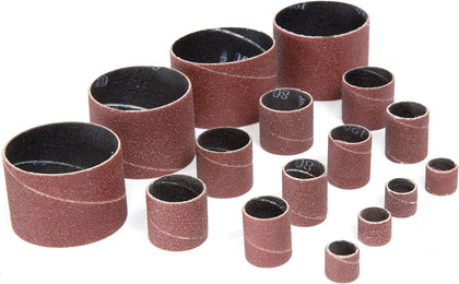 DS164SPC 16-Piece Replacement Sanding Drum Sandpaper Kit, Assorted Grits