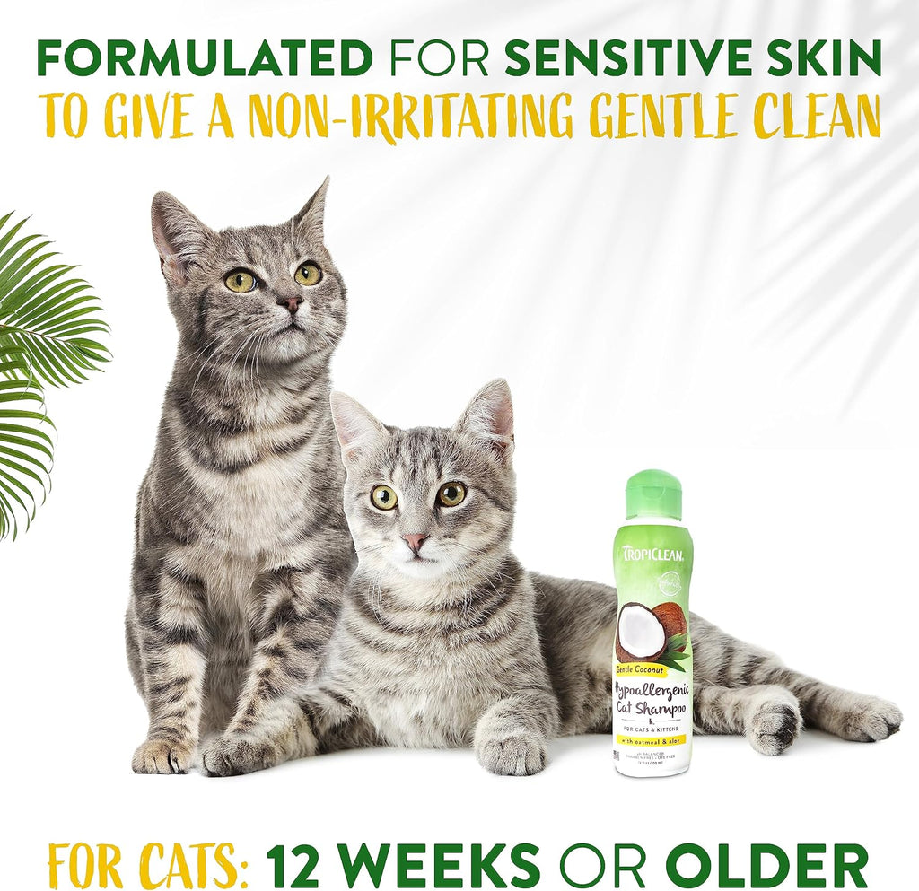 Gentle Kitten & Cat Shampoo, 12oz