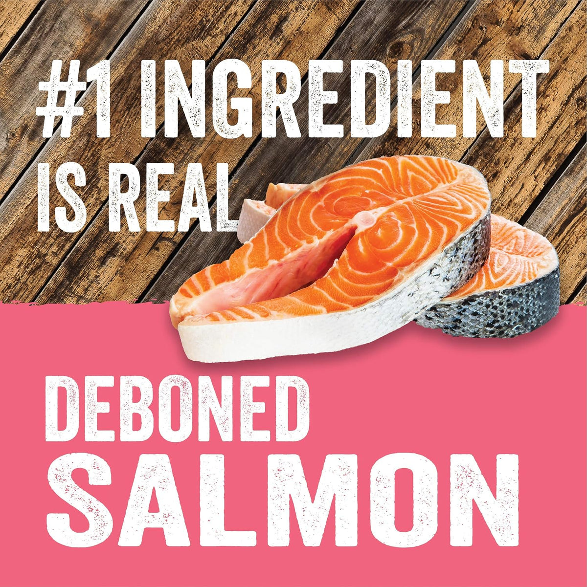 Grain Free Deboned Salmon & Sweet Potato Recipe Dog Food, 3.5 lb.