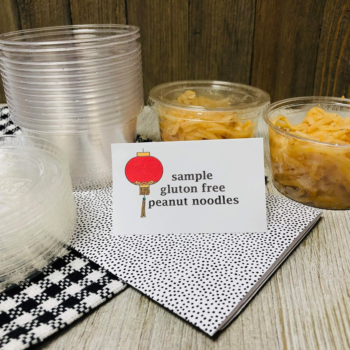 4 Ounce Compostable Corn Plastic Cups with Lids - 50 Pack