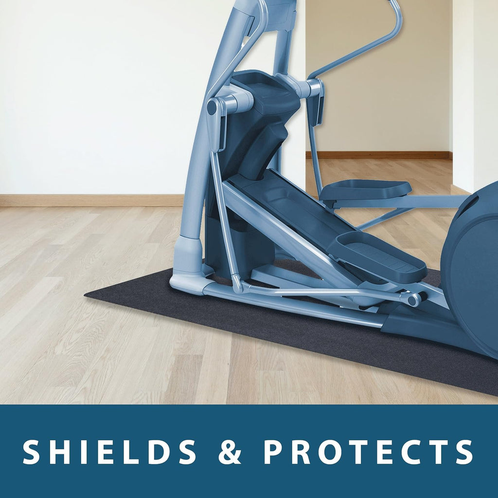 Exercise Equipment Mat for Under Treadmill, Stationary Bike, Rowing Machine, Elliptical, Fitness Equipment, Home Gym