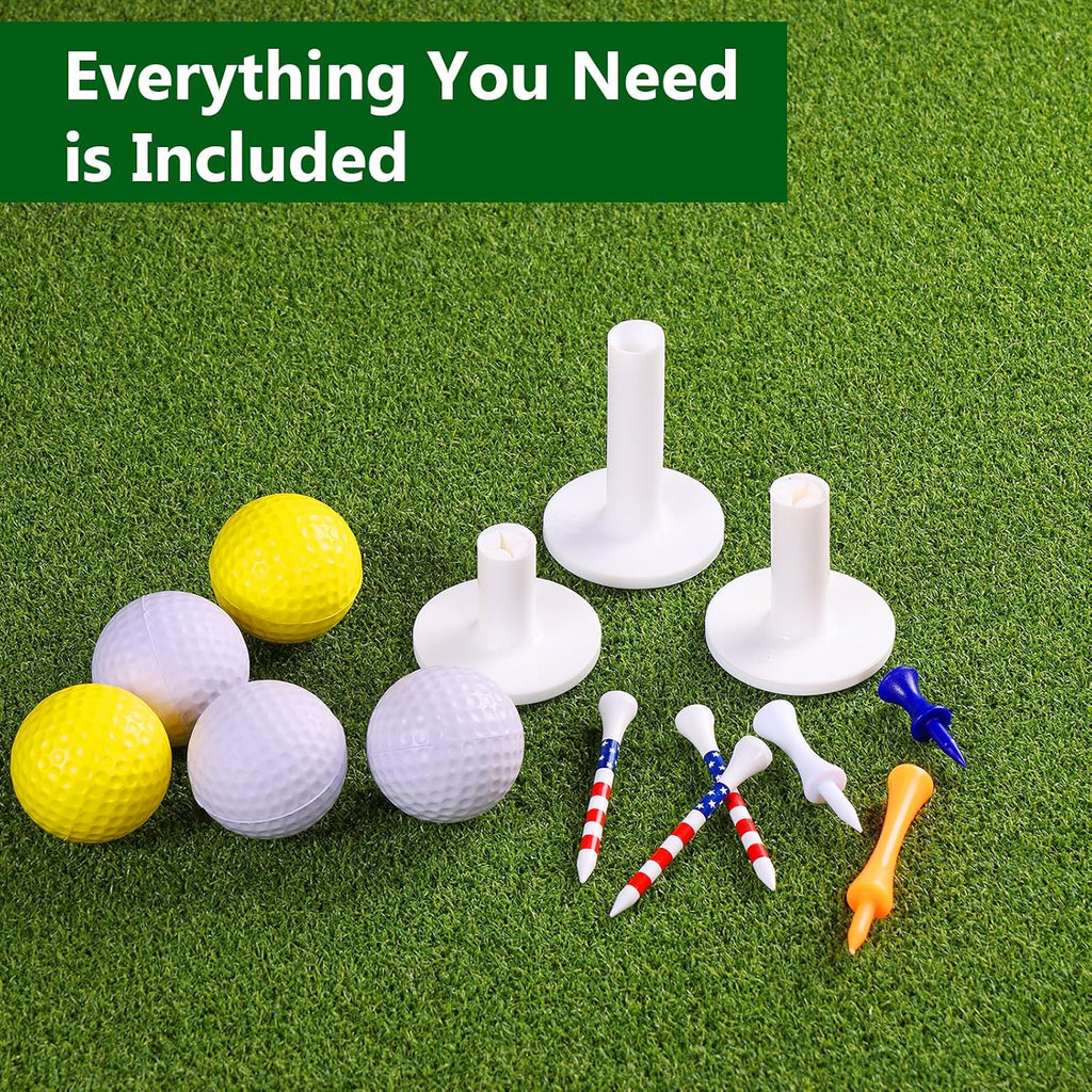 Golf Mat, 6x4FT Premium Golf Hitting Mat for Indoor Outdoor Practice