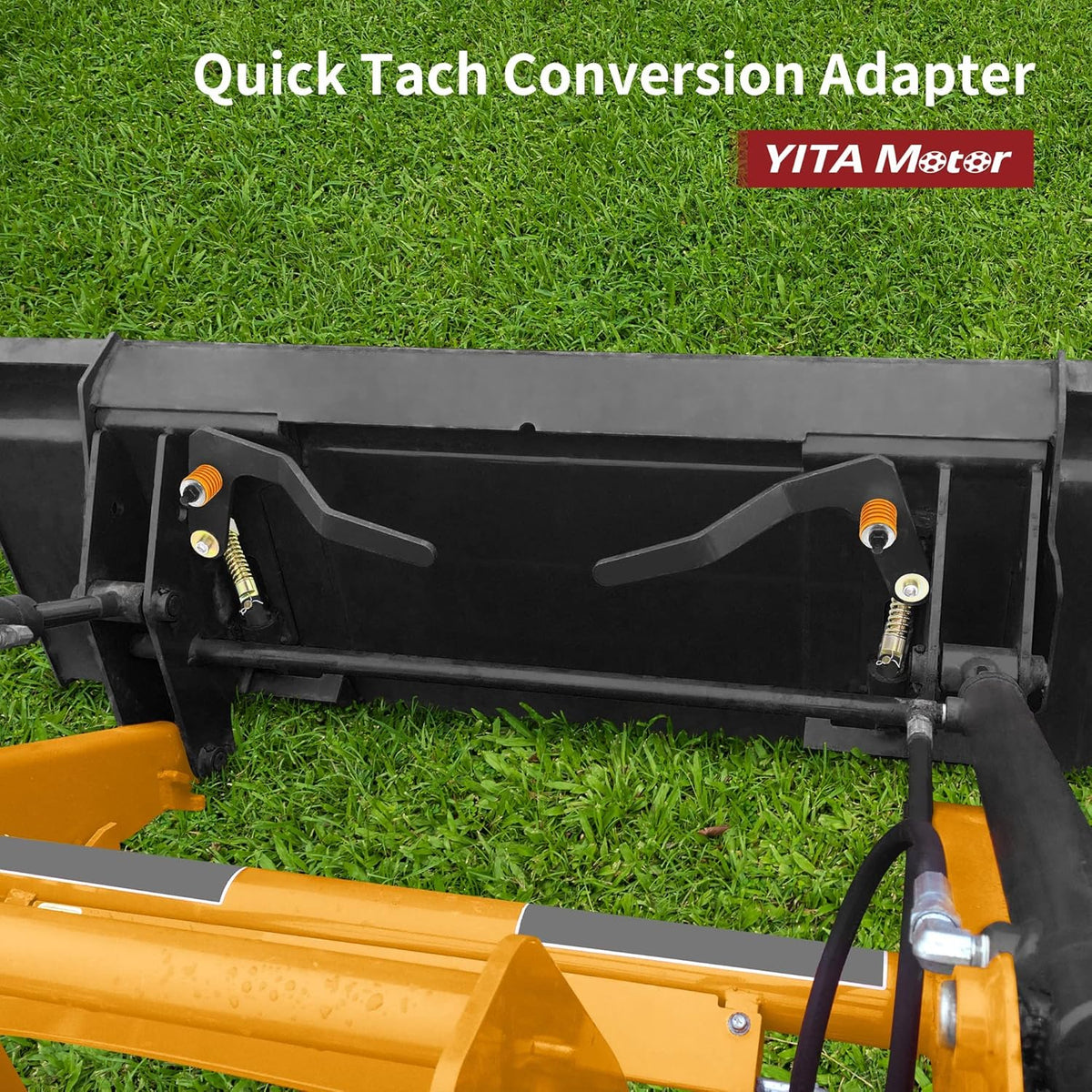 Global Skid Steer Quick Tach Adapter, Weld-On Bobtach Latch Box | Universal Heavy Duty 3000LBS Capacity