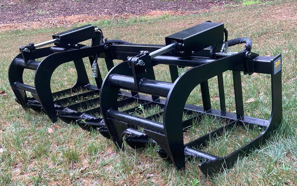 72" Root Grapple for Skid Steer/Tractor-Brush Grapple | Skid Steer Mount Material Handling Attachment