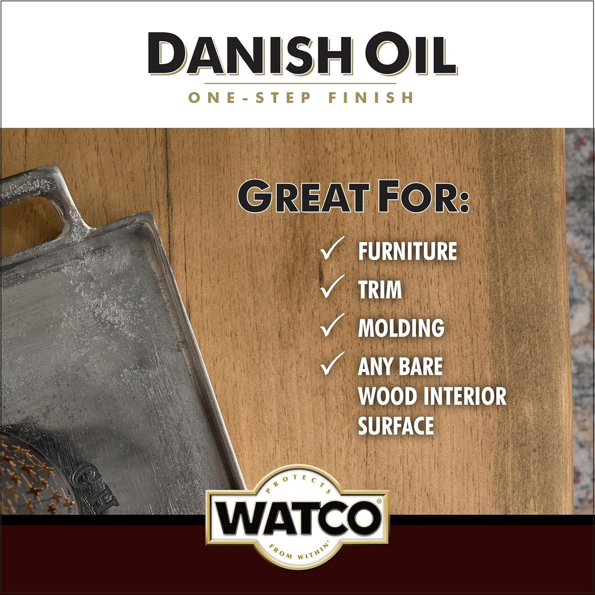 Dark Walnut Danish Oil Wood Finish
