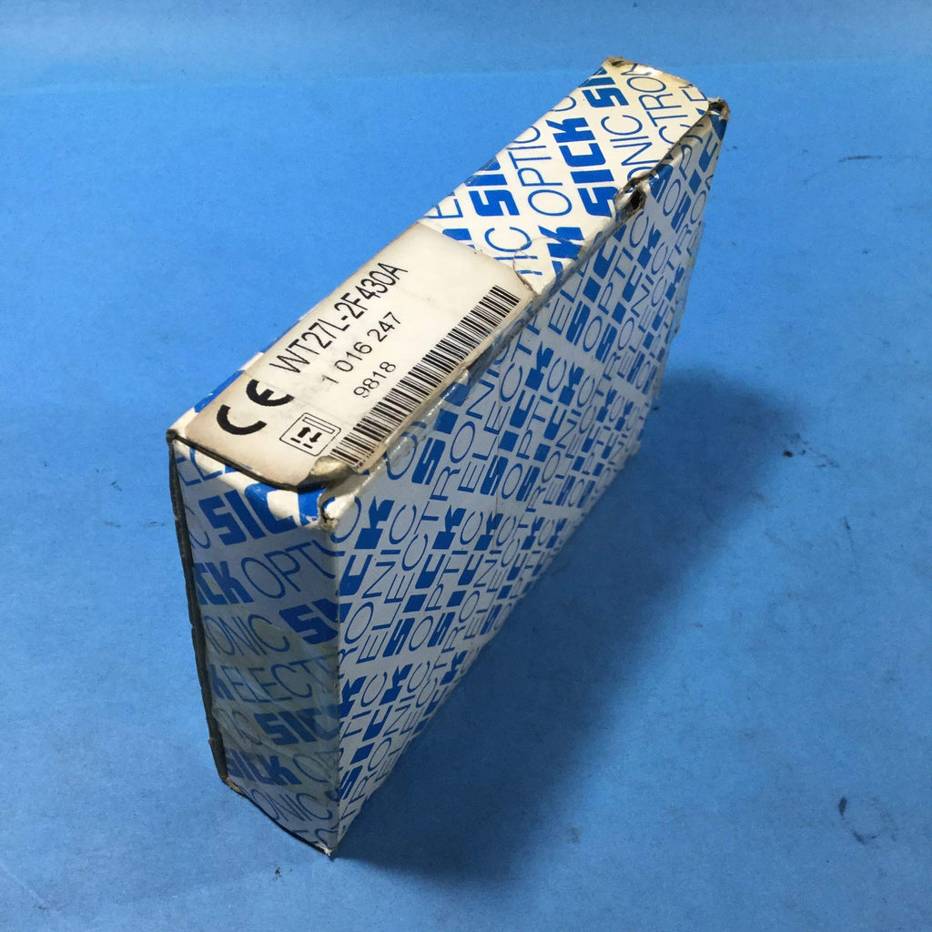 Sick Wt27l-2F430a, Photoelectric Proximity Sensor, Red Laser Wt27l-2F430a