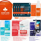 Everlit Burn Pro Kit | Complete First Aid Supplies Instantly Calm Burn Site