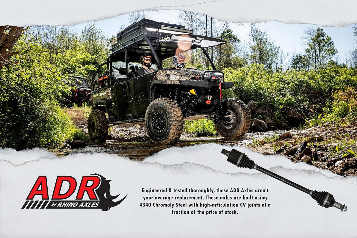 SuperATV ADR Front Axle for Polaris RZR Models | 2014-2023