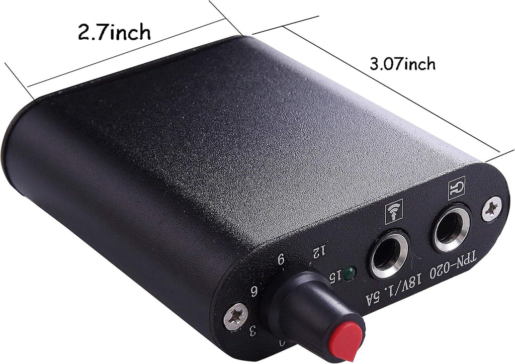 Mini Tattoo Power Supply Set,New Star Tattoo Mini Motor Black Tattoo Machine Power Supply with Tattoo Clip Cord and