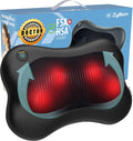 Shiatsu Back and Neck Massager with Heat - 3D Electric Kneading Deep Tissue Massage Pillow for Muscle Pain Relief