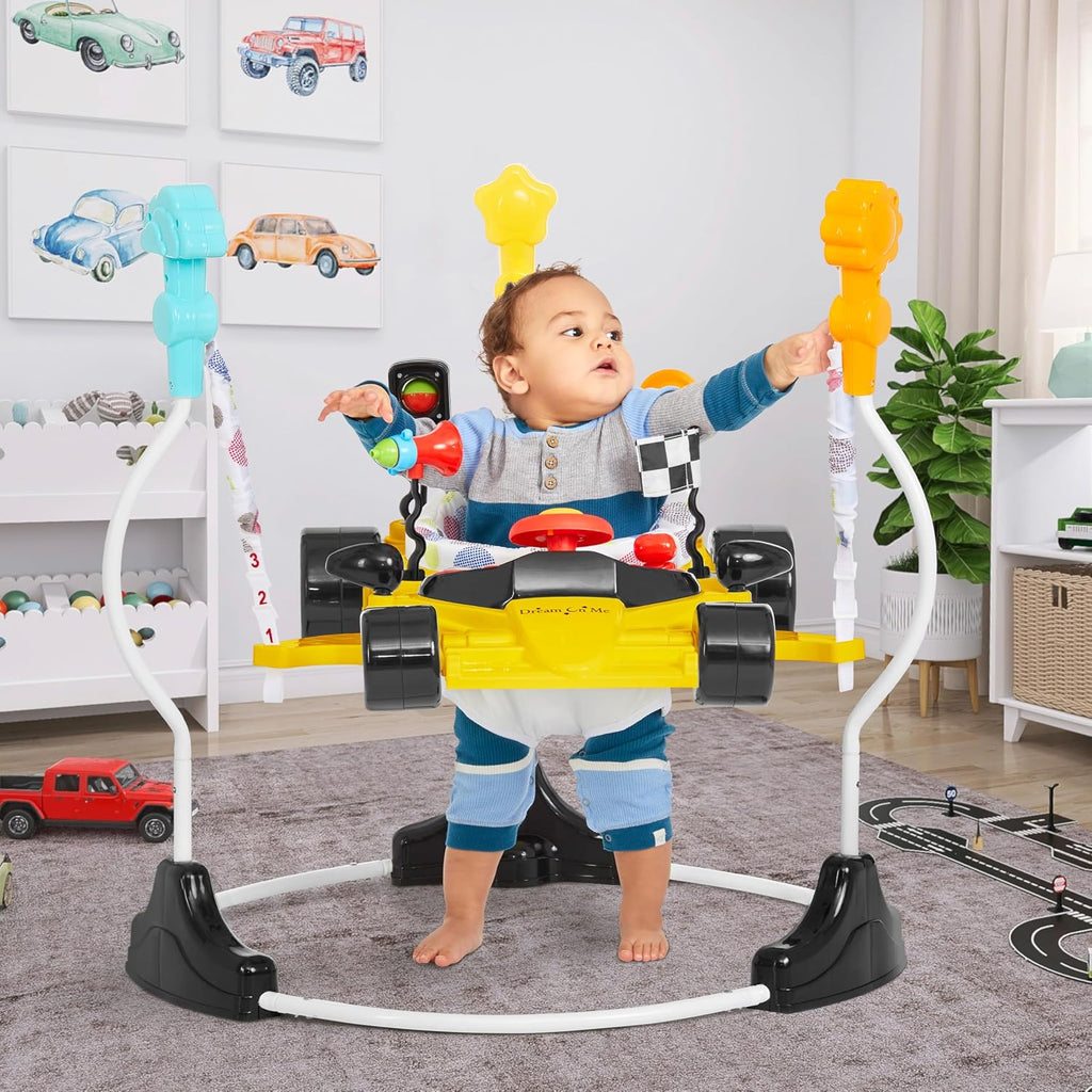 Champ Activity Center and Jumper in Yellow