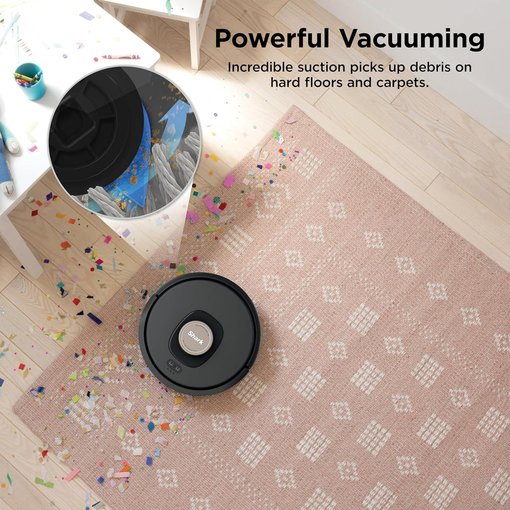 AV2501AE AI Robot Vacuum with XL HEPA Self-Empty Base, Bagless, 60-Day Capacity, LIDAR Navigation, Perfect for Pet