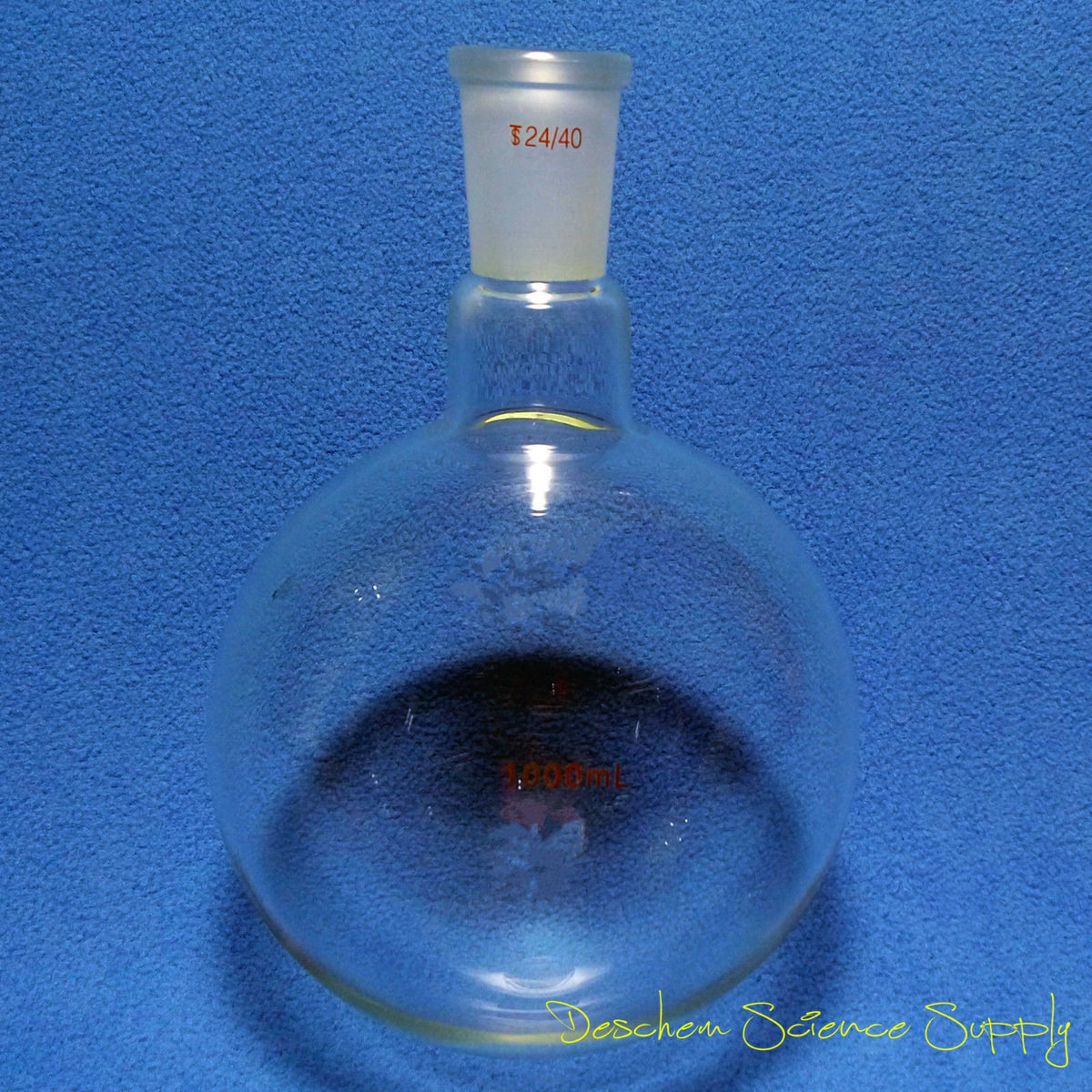 1000ml 24/40 Round Bottom Glass Flask Single Neck 1L Boiling Vessel