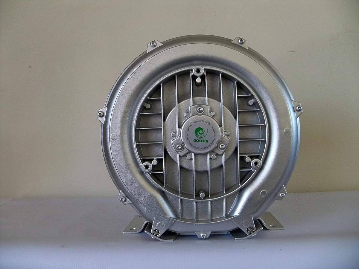 1.1 Hp Regenerative Blower 220V-480V/3Ph, 70 Cfm, 56"H2O max Press, Goorui-USA GHBH 001 34 1R3