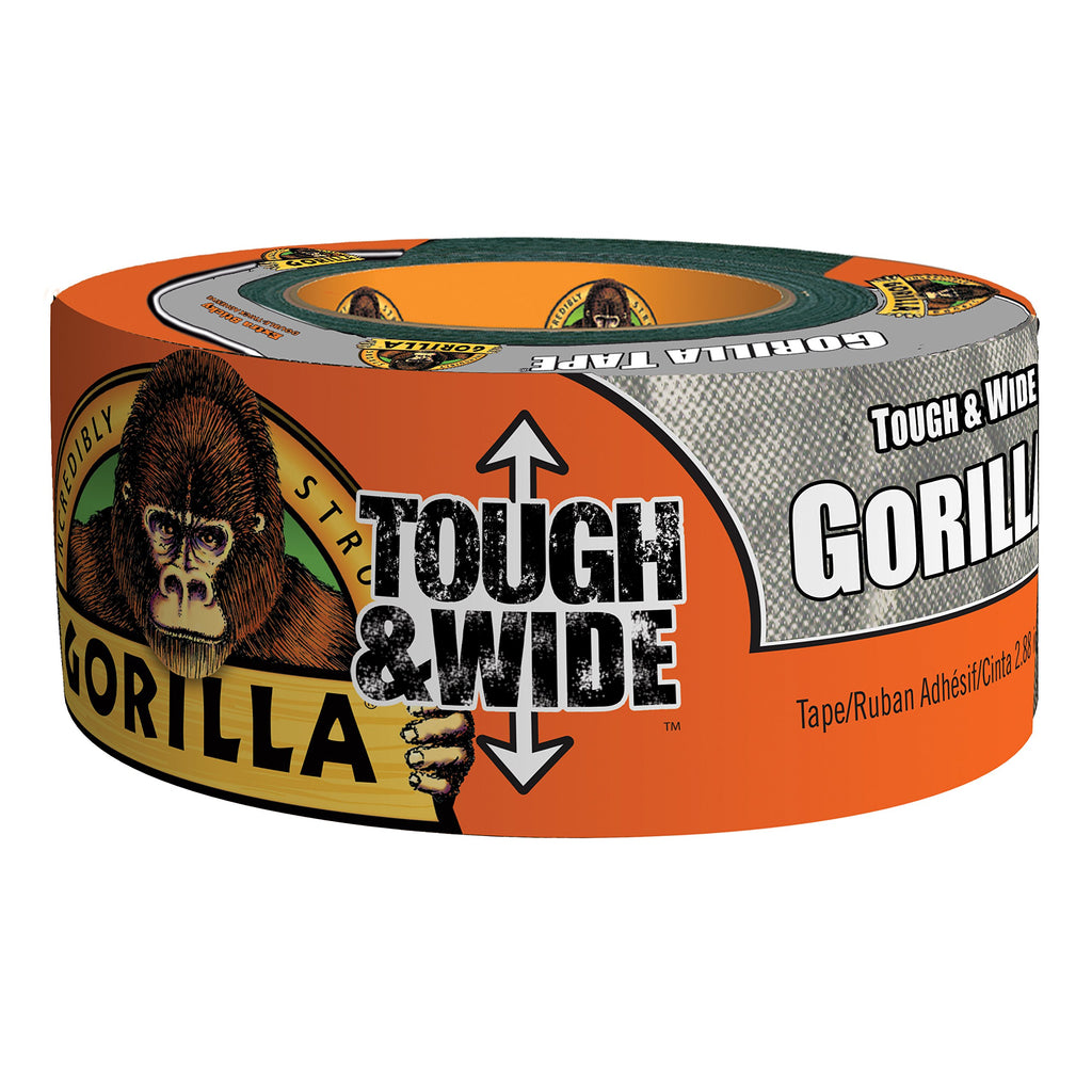 Tough & Wide Duct Tape, 2.88" x 30 yd, Silver, (Pack of 1)