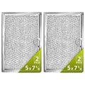 AMI PARTS Microwave Grease Filter Replacement 7.6" x 5" (2-Pack)