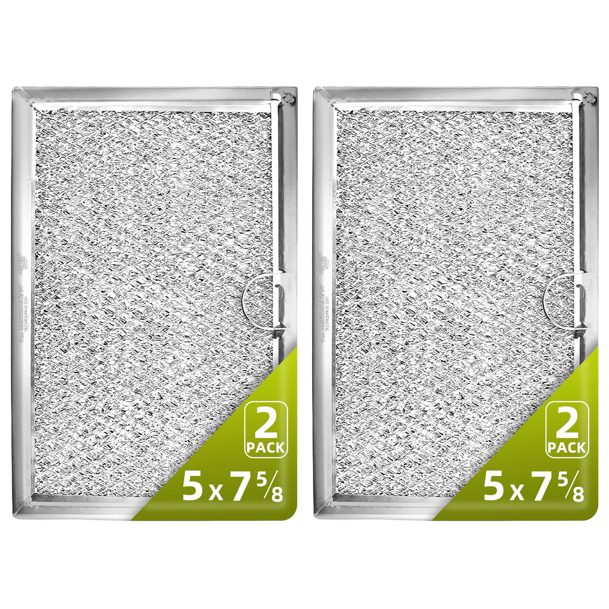 AMI PARTS Microwave Grease Filter Replacement 7.6" x 5" (2-Pack)