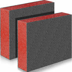 2 Pcs Polyethylene Foam Insert, 12" X 10" X 3.15, Red and Black