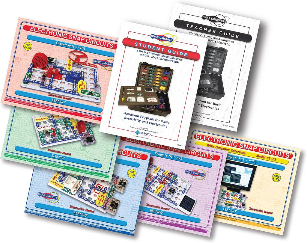 Extreme SC-750R Electronics Exploration Kit + Student Training Program with Student Study Guide | Perfect for STEM