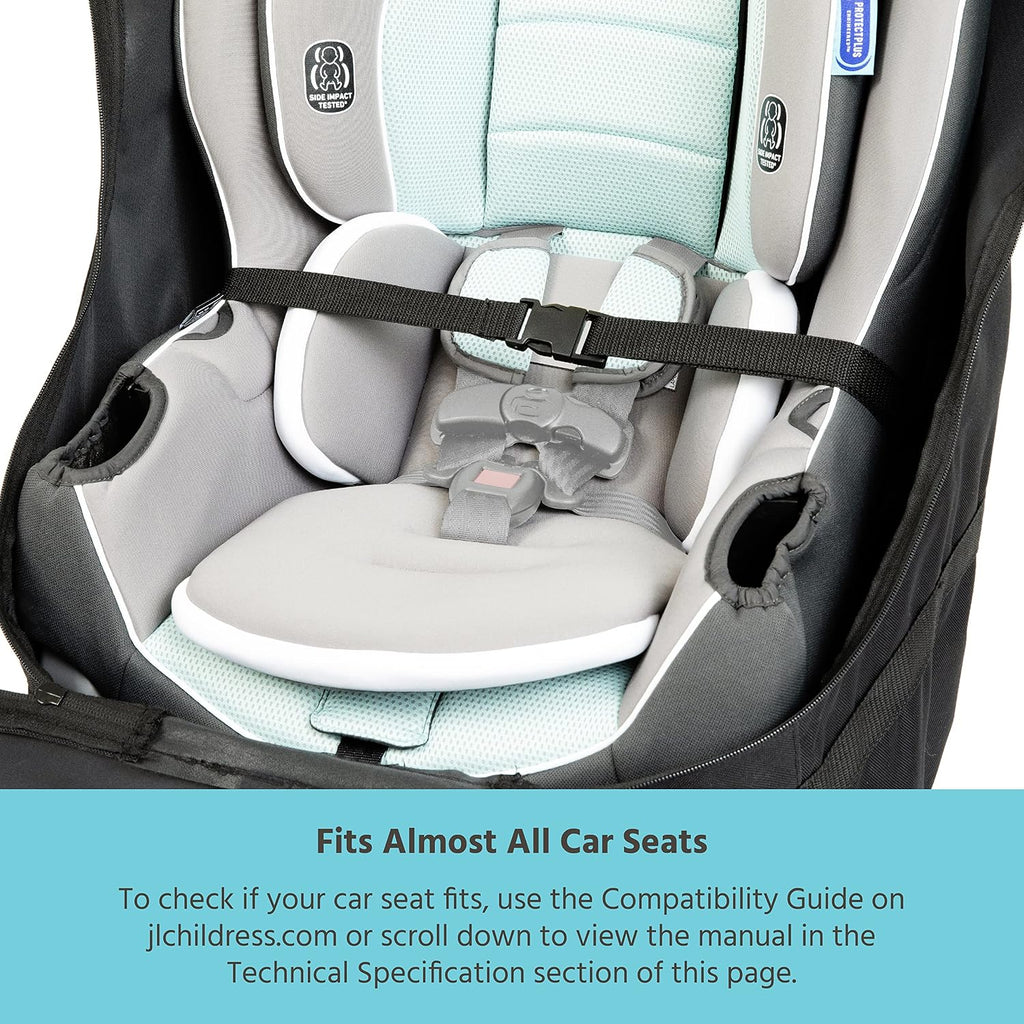 Wheelie Car Seat Bag - Travel Bag for Airplane, Fits Most Baby & Infant Car Seats, Boosters, & Carriers, Airport