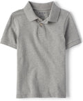 Boys' Uniform Short Sleeve Pique Polo