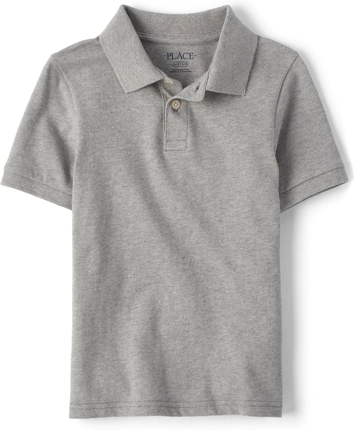 Boys' Uniform Short Sleeve Pique Polo