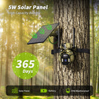 Cellular Trail Camera, No WiFi Needed, Solar Powered