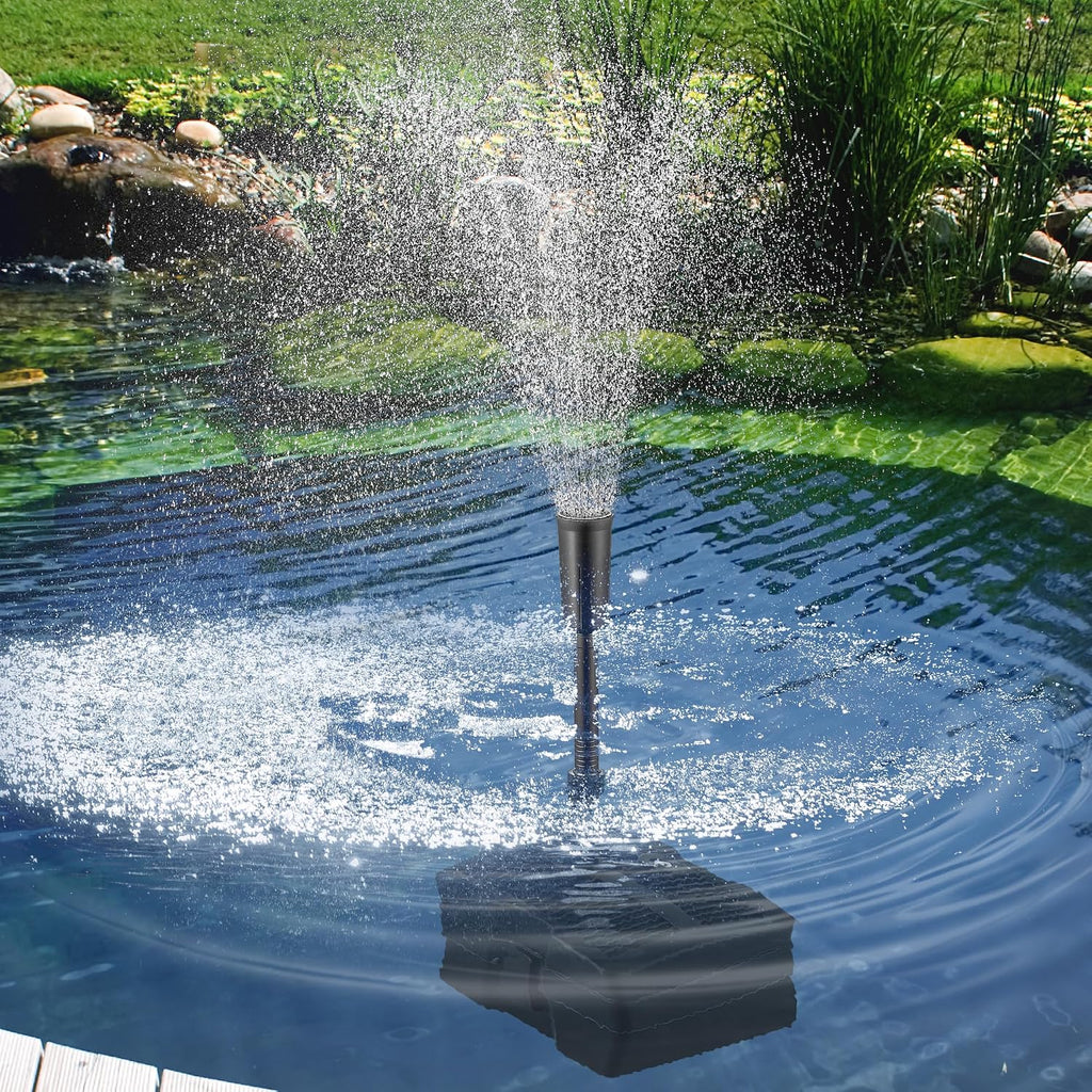 530GPH 42W All-in-One Pond Filter Pump Fountain System Kits