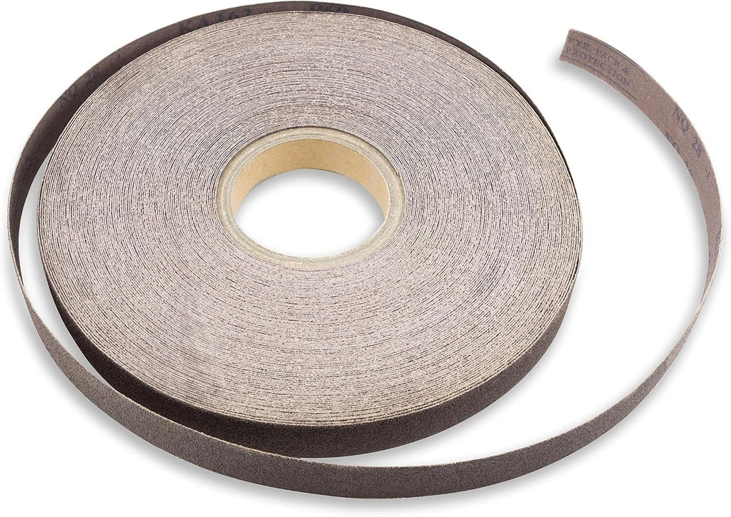 Red Label Abrasives 1 inch X 50 YD Sanding Shop Roll, 180 Grit