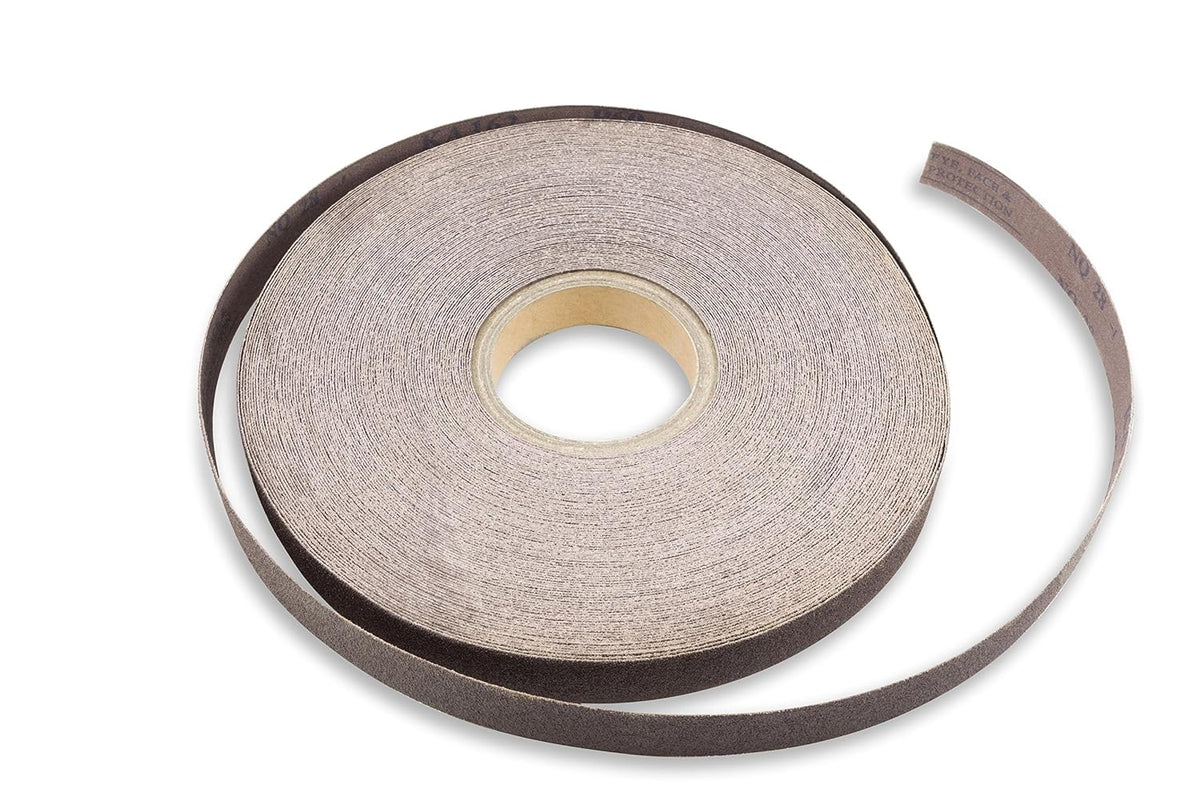Red Label Abrasives 1 1/2 inch X 50 YD Sanding Shop Roll, 220 Grit