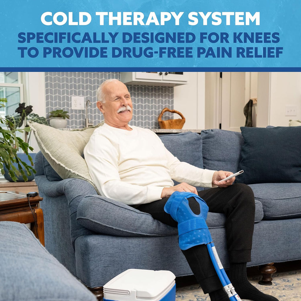 Polar Active Ice 3.0 | 9 QT Cold Therapy Ice Machine | Programmable Timer | Knee & Joint Pad | Cryotherapy Pain