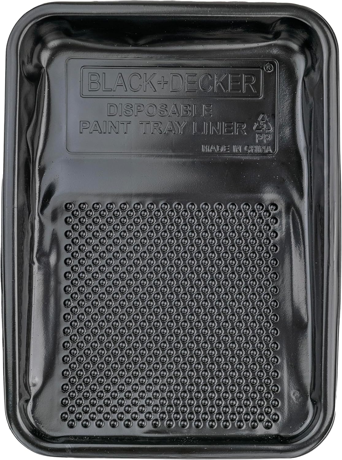 Black+Decker Paint Tray Liner - 10 Pack: Convenient Disposable Liners for Easy Cleanup - Compatible with Standard