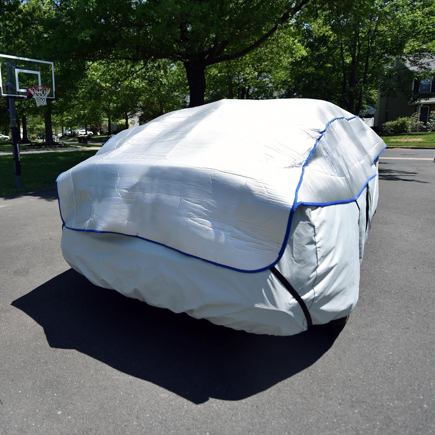 Hail Jacket Car Cover, Hail-Resistant, Outdoor, Heavy Duty, Hail Jacket fits Sedans up to 228", Gray