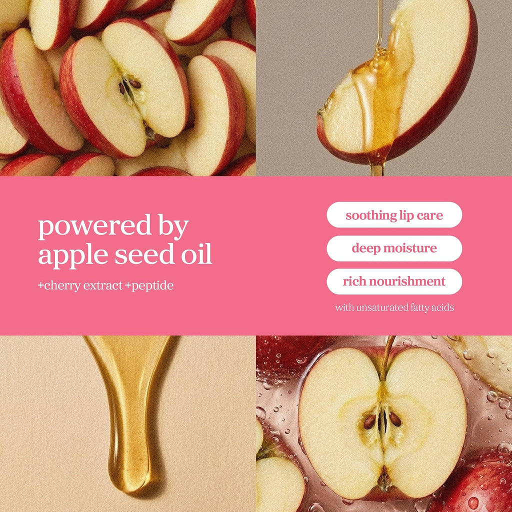 Korean Lip Oil - Applecherry - pH Color-Changing Plumping Lip Gloss