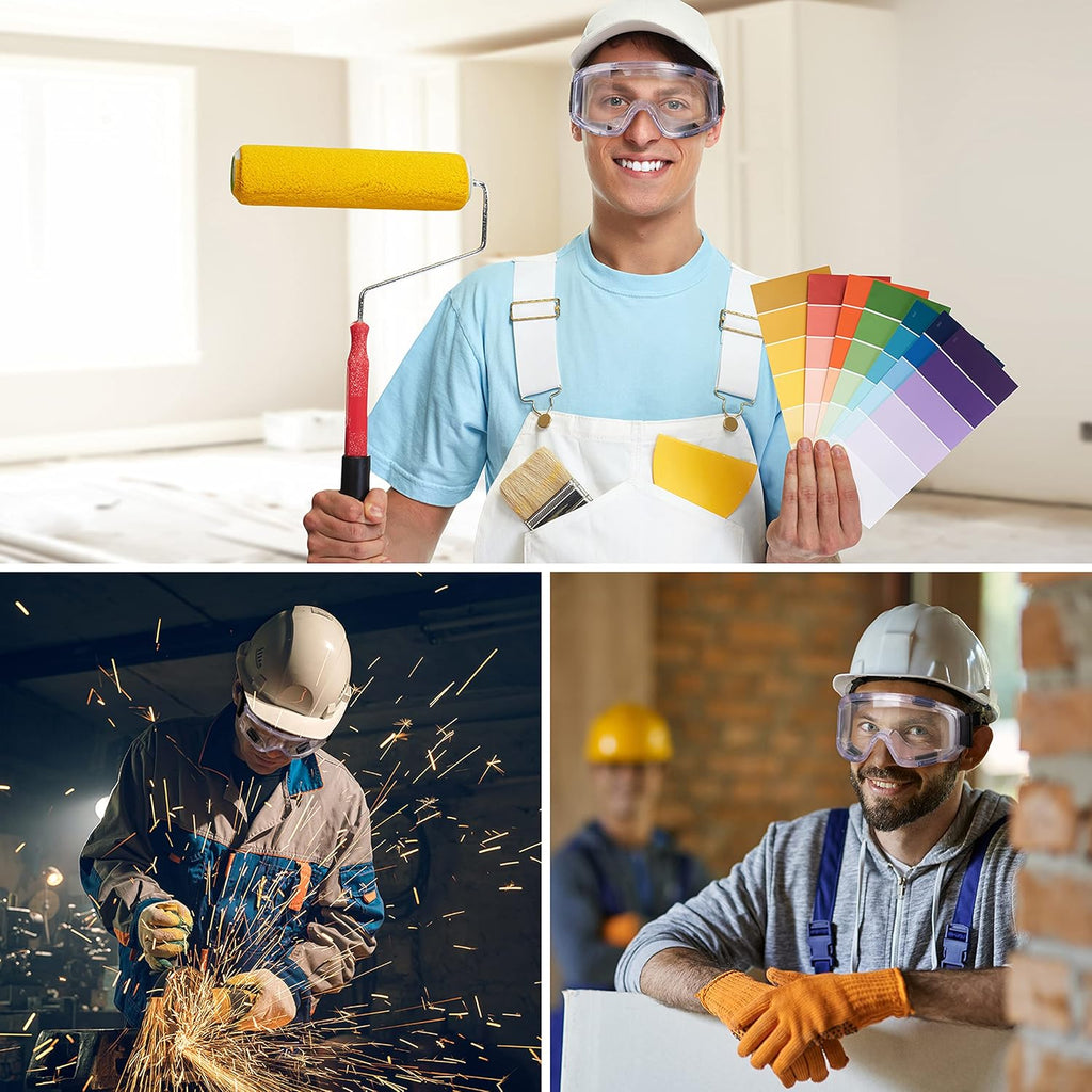 Vision-1000 Anti-Fog Safety Goggles, ANSI Z87.1 Anti-Scratch | Impact-resistant protective goggles for Painting