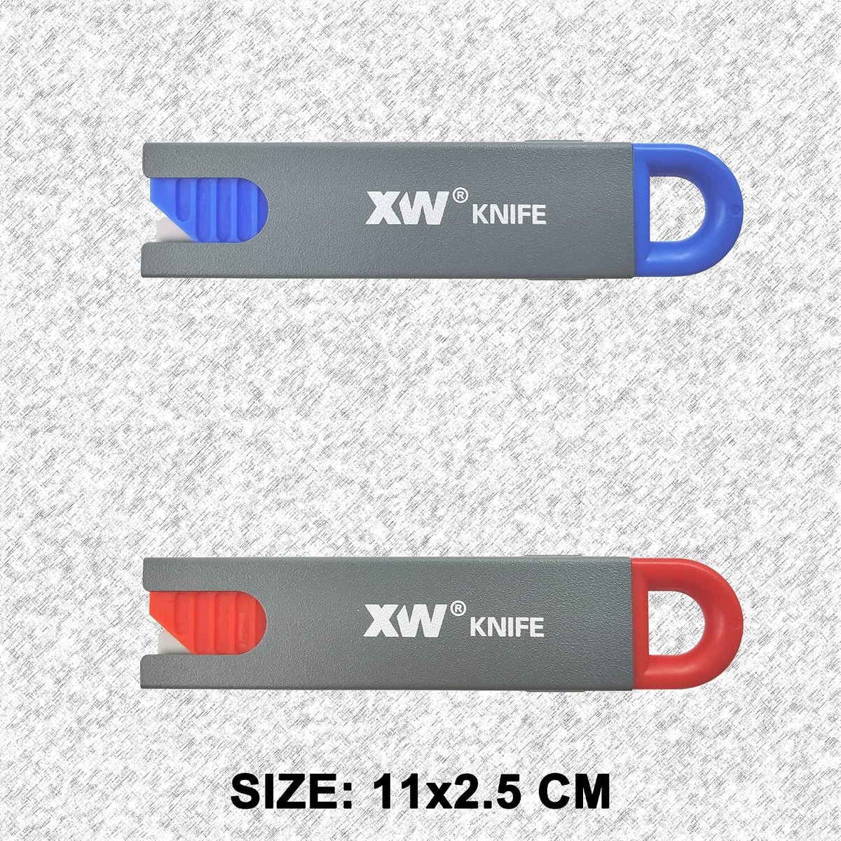 Handy Safety Box Cutters, Auto-retractable Razor Blade Carton Cutter for Opening Packages, 10-Pack