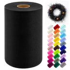 Black Tulle Fabric Roll 6 Inch x 100 Yards Tulle Ribbon
