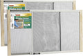2AWS1537 WB Marvin Adjustable Window Screen, 15in High x Fits 21-37in Wide (2 Pack)