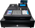 CR600 Cash Register, 9500 PLU Lookups 60 Dept 50 Clerks, 5 Bill 8 Coin Compartments 2 Check Slots Heavy Duty Steel