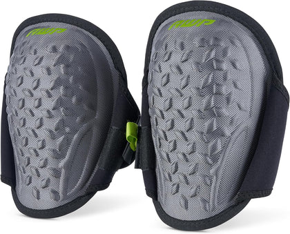 Gel Pro Flooring Knee Pads, 4 Pair, Gel and Foam, Black