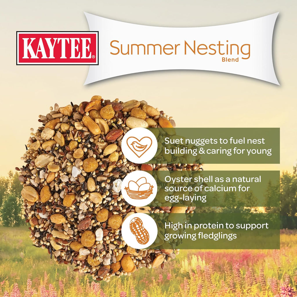Wild Bird Food, Summer Nesting Seed Blend, 8 lb
