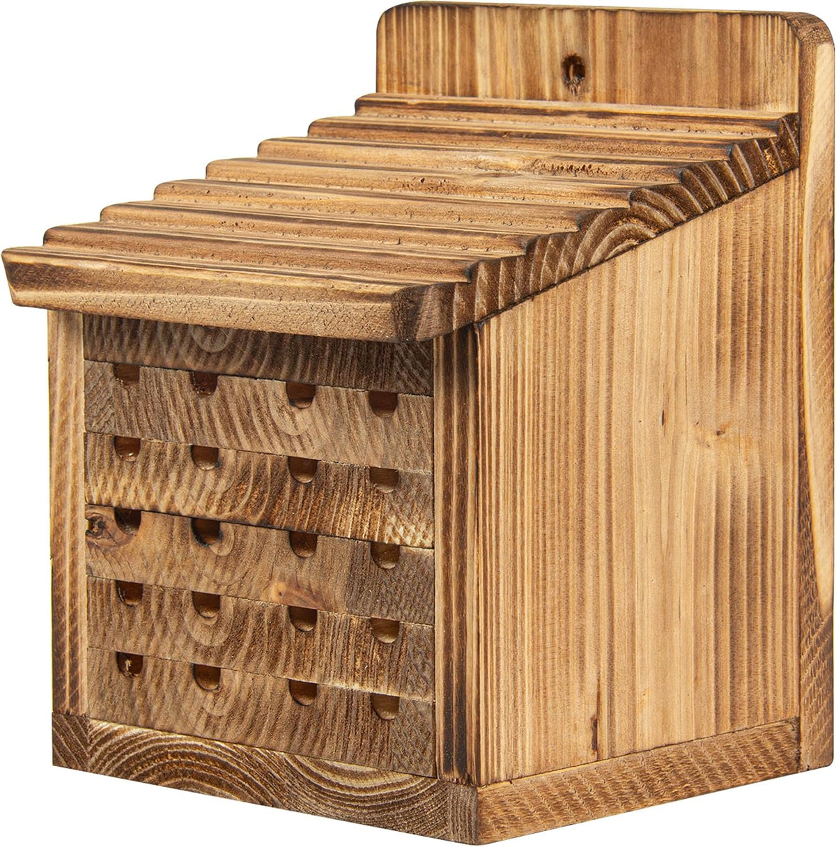 Bee Houses for The Garden Insect Bee Hotel Carpenter Wood Bee House of Outside Box