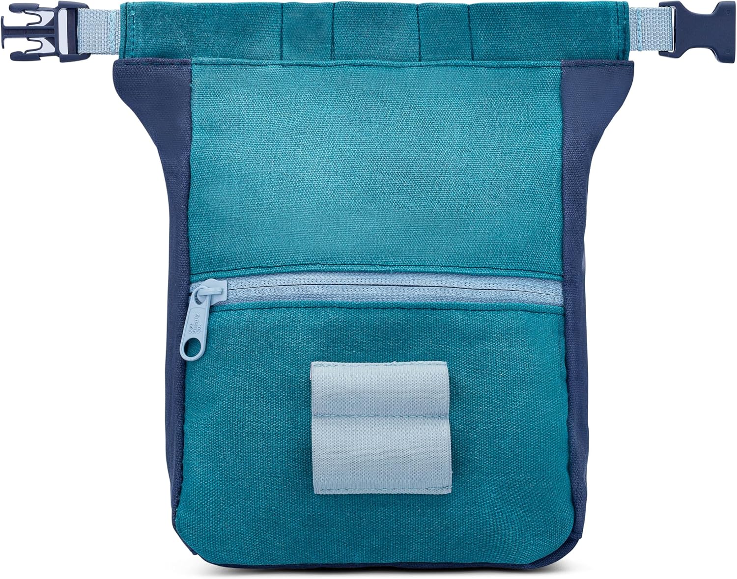 Kulshan Bouldering Bucket, Large Size Chalk Bag for Rock Climbing, Chalk Pot with Magnetic Roll Down Closure, Brush