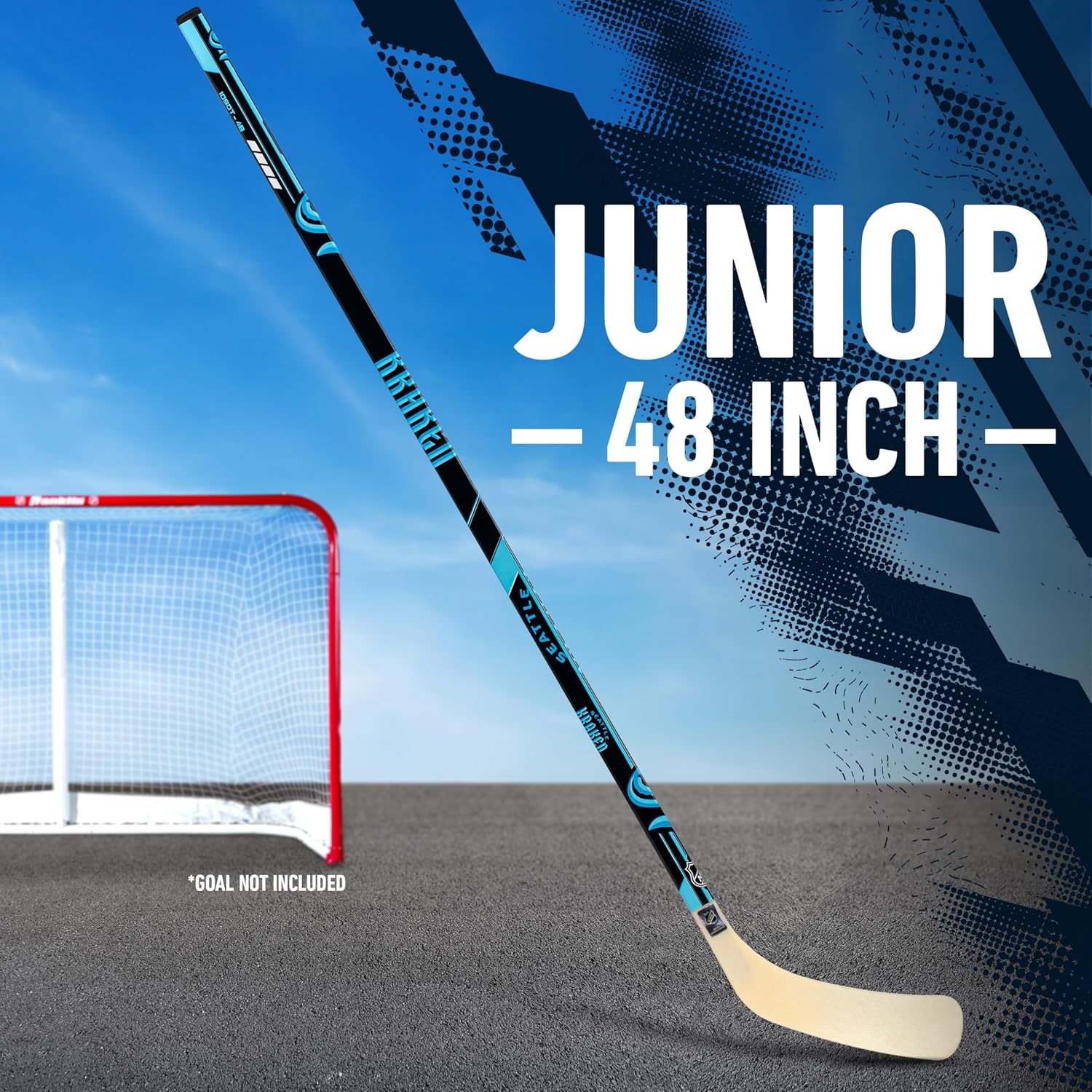Franklin Sports NHL Team 48" Vinyl Street Hockey Stick