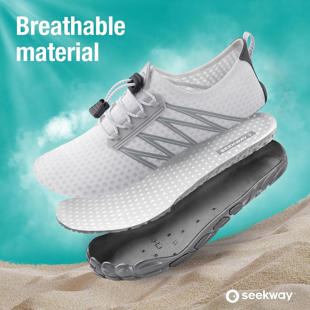 Water Shoes Men Women Adult Quick-Dry Aqua Sock Barefoot for Beach Swim River Pool Lake Hiking Kayaking Surfing